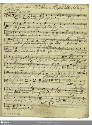 [Solo and coro:] Basso 2.do