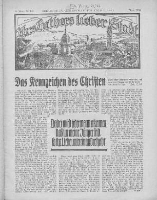 Das Kennzeichen des Christen / Nitzsch