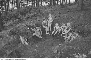 Müglitztal, Ferienlager Hartmannmühle, August 1960