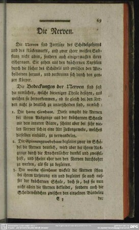 Die Nerven