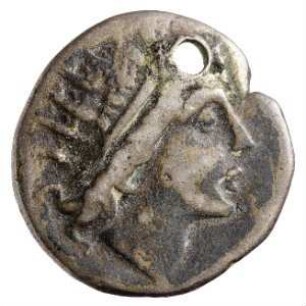 Münze, Drachme, 2. bis 1. Jahrhundert v. Chr., ab 166 (nach SNG Kop und BMC), ab 167 (nach SNG v. A.)