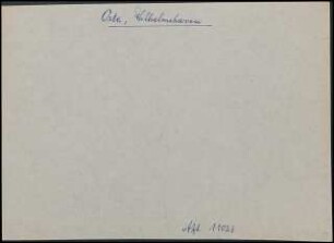 Orte: Wilhelmshaven