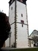 Turm - Ansicht vom Kirchhof 