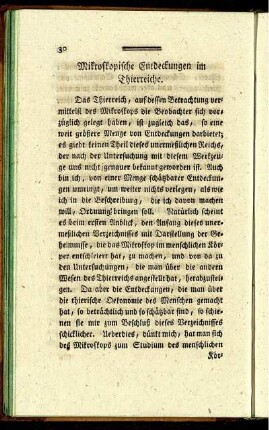 Mikroskopische Entdeckungen im Thierreiche.