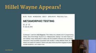 Lightning talk - Metamorphic testing in Rust
