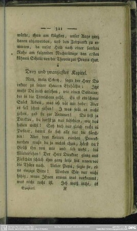Drey und zwanzigstes Kapitel