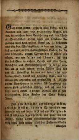 Synodal-Predigt gehalten in Hersbruck am 15. July 1812