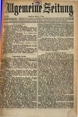 Allgemeine Zeitung. 1877, 6