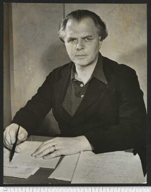 Porträtaufnahme Fritz von Unruh