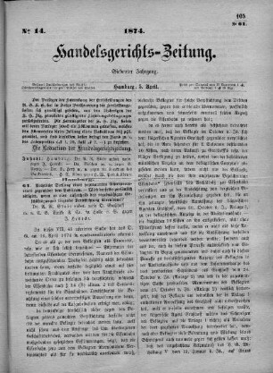 No. 14. 5. April 1874
