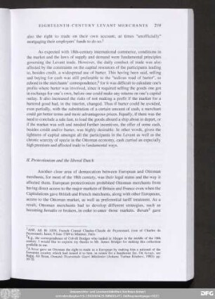 II. Protectionism and the liberal Dutch