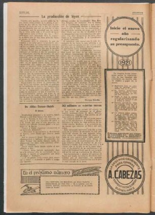 La producción de leyes
