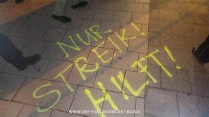 NUR STREIK HILFT