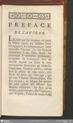 Préface De L'Auteur