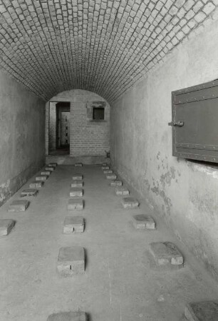 Königstein. Festung. Munitionsladesystem der Batterie VIII ( 1889-1891). Verbrauchsgeschoßmagazin