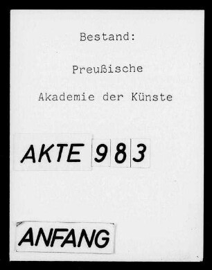 Konzerte der Meisterschule für musikalische Komposition Hans Pfitzner