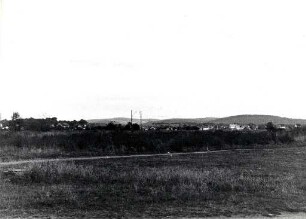 Privatgebäude, Straßen und Plätze in Karlsruhe. Waldstadt