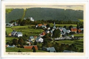 Bärenstein. Blick auf Bärenstein