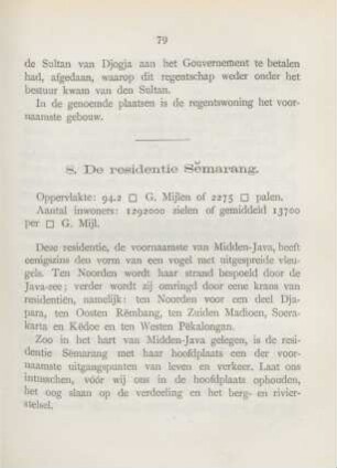 8. De residentie Semarang