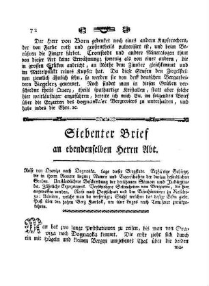 Siebenter Brief