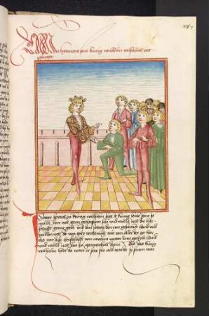 Die 13 Brüder Morandins empfangen Wilhelm