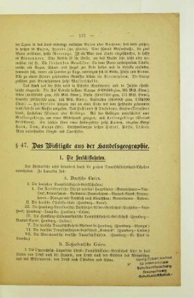 47. Das Wichtigste aus der Handelsgeographie