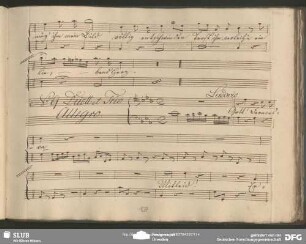 No. 9 Duett et Trio: "Gott Francesca"