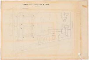 Reichsluftfahrtministerium, Berlin: Lageplan 1:500 (Vorprojekt B)