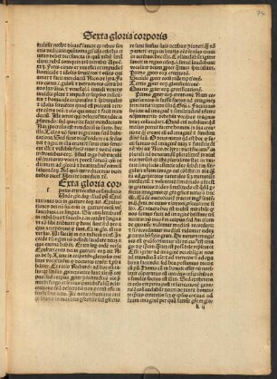 Sexta gloria corporis erit vocalis collaudatio - Decima gloria corporis erit suauis degustatio