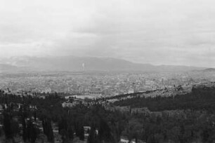 Athen : Blick über Athen.