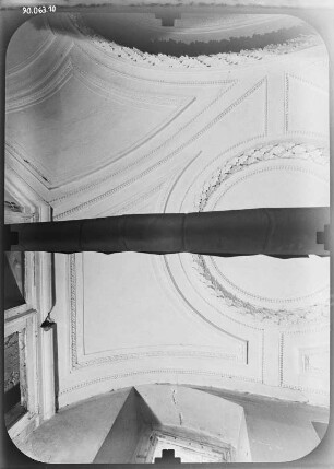 Steinthaleben-Rathsfeld. Jagdschloß (1698-1699, Erweiterung 1908. Stuckdecke