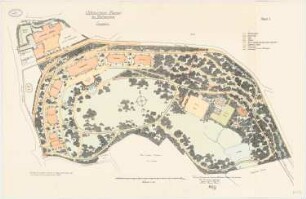 Offiziersheim Taunus, Falkenstein: Lageplan 1:500