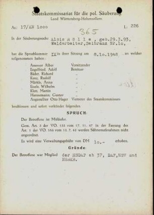 Rölle, Alois