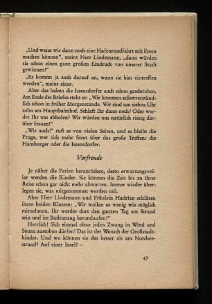 Vorfreude