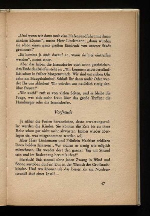 Vorfreude
