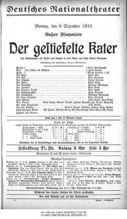 Der gestiefelte Kater