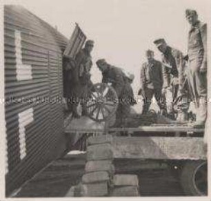 Wehrmachtssoldaten, Transportflugzeuge