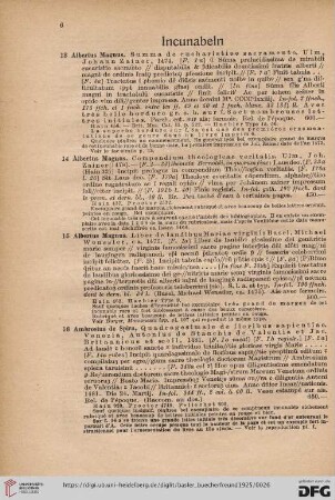Incunabeln