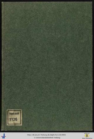 Rhetorisch-grammatische Sammelhandschrift