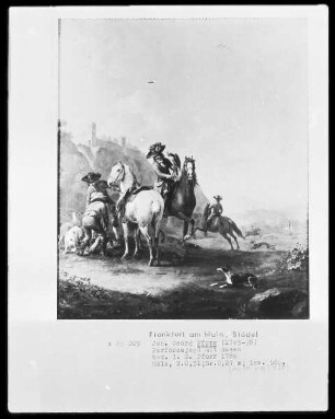 Parforcejagd auf Hasen