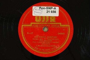 Evgenij Onegin : Chor devušek / muz. P. Čajkovskogo