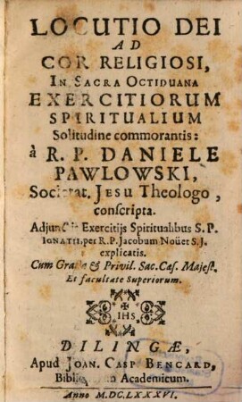 Locutio Dei ad cor Religiosi