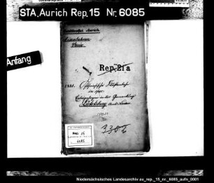 Enteignungen und Grundstücksauflagen bei dem Bau der Küstenbahn: Enteignungen in Lütetsburg