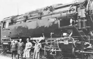 Güterzug-Tenderlokomotive 84 009 der Deutschen Reichsbahn