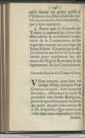 Seconde Raison des Temporiseurs