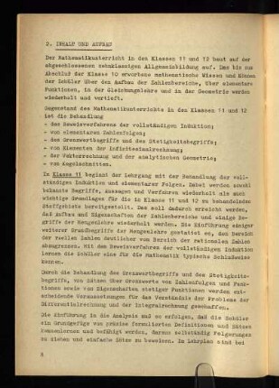2. Inhalt und Aufbau