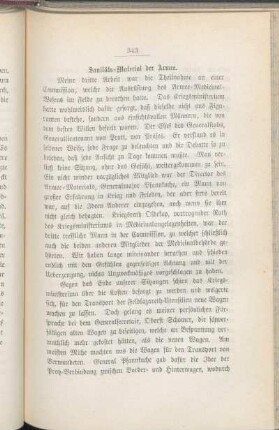 Sanitäts-Material der Armee.