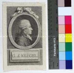 Porträt des Mathematikers und Physikers Georg Simon Klügel