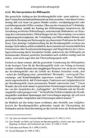 322-334, 6.2.6 Die Interpretation des Hilfeaspekts