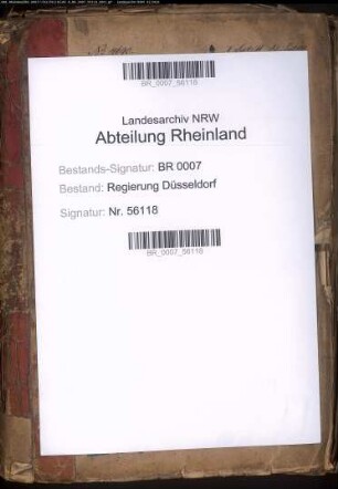 Neubau eines Arresthauses und Landgerichtsgebäudes zu Elberfeld Band 3+4